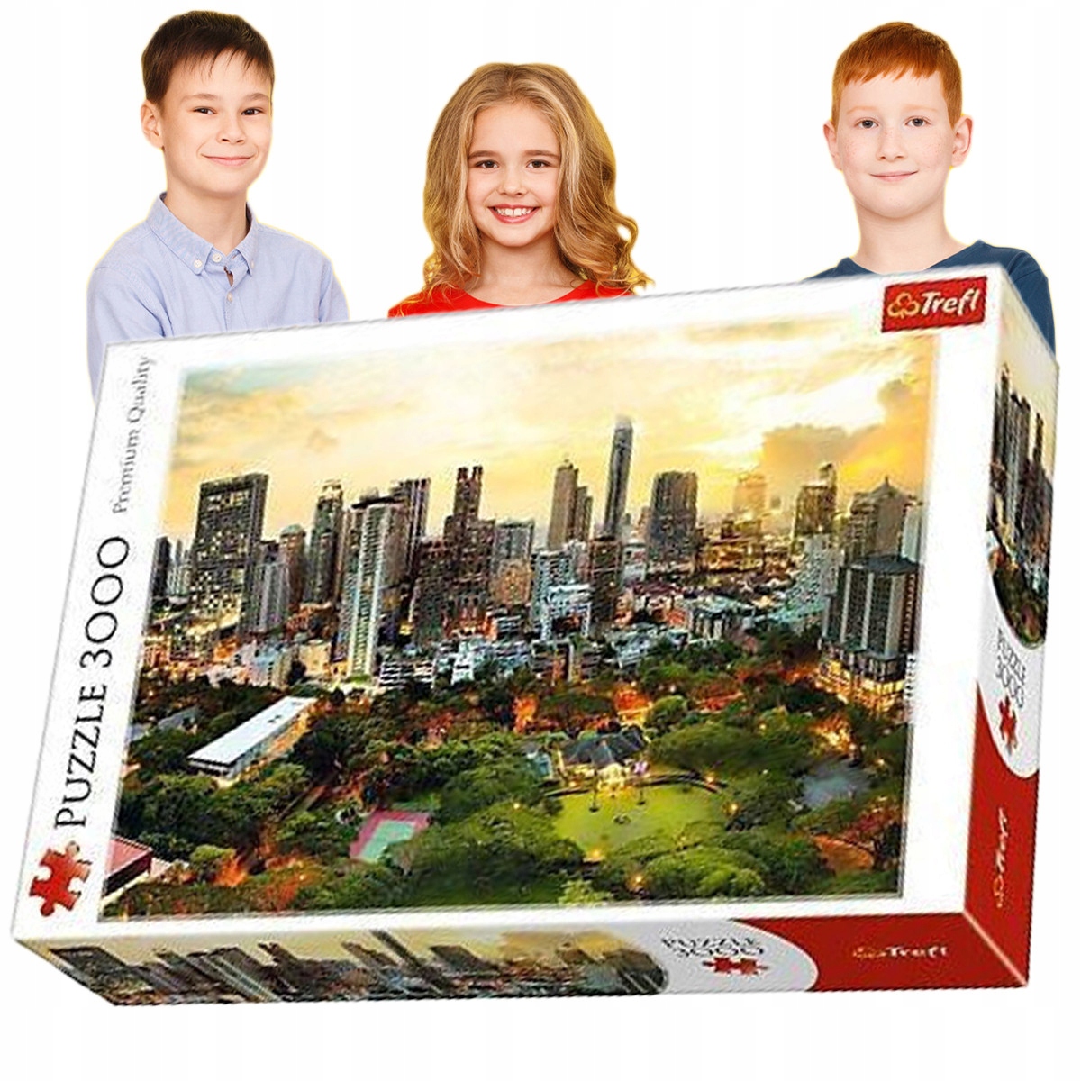 Puzzle Krajobraz 3000 Elementów Zachód Słońca