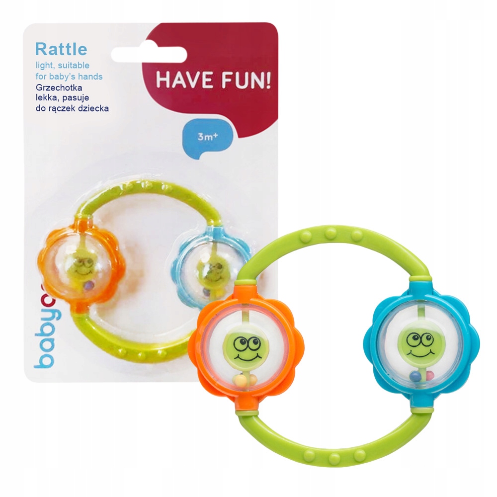 

BabyOno Grzechotka Dla Niemowląt obracane kule