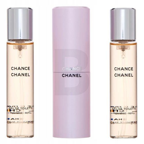 Chanel Chance Refillable toaletní voda pro ženy 3 x 20 ml