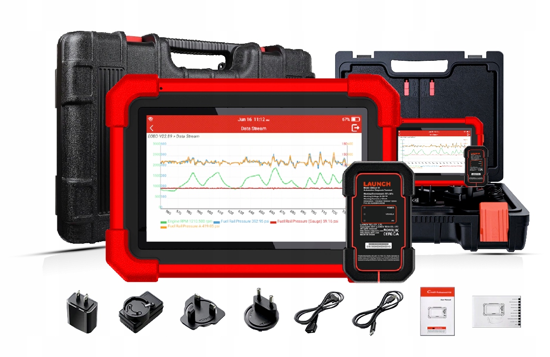 TESTER DIAGNOSTYCZNY LAUNCH MODEL 23/24