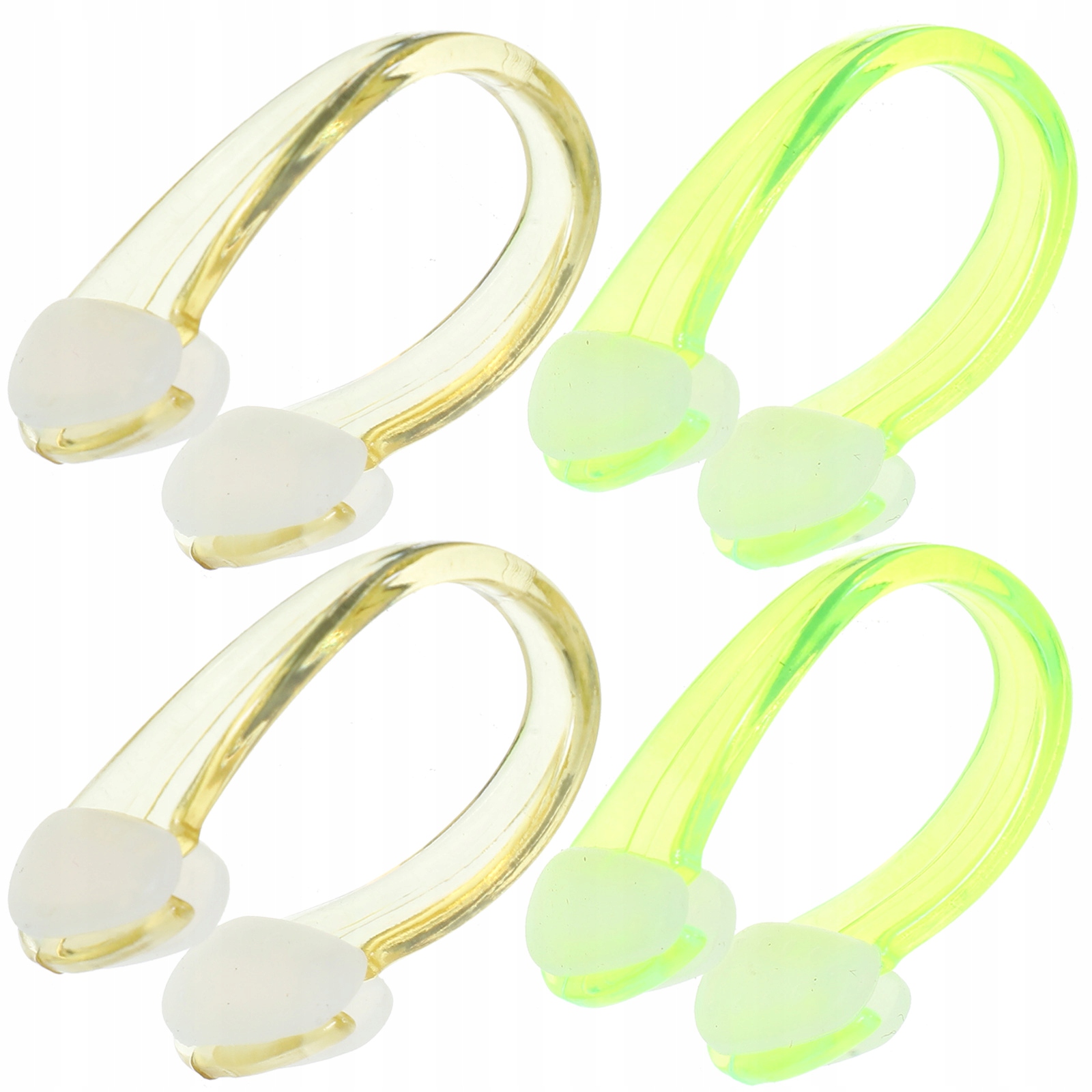 KLIPS NA NOS DO BASENÓW, MATERIAŁ SILIKONOWY, WODOODPORNY 4SZT