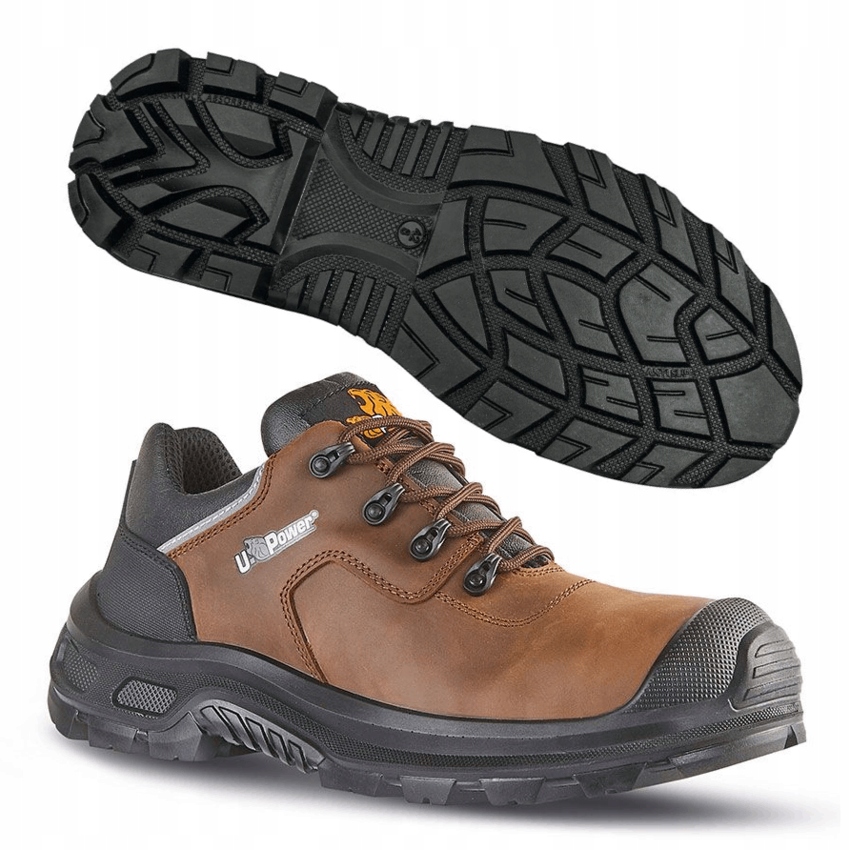 Półbuty Buty Robocze Skóra Podnosek Wkładka U-power Moska Uk s Esd S3S 40