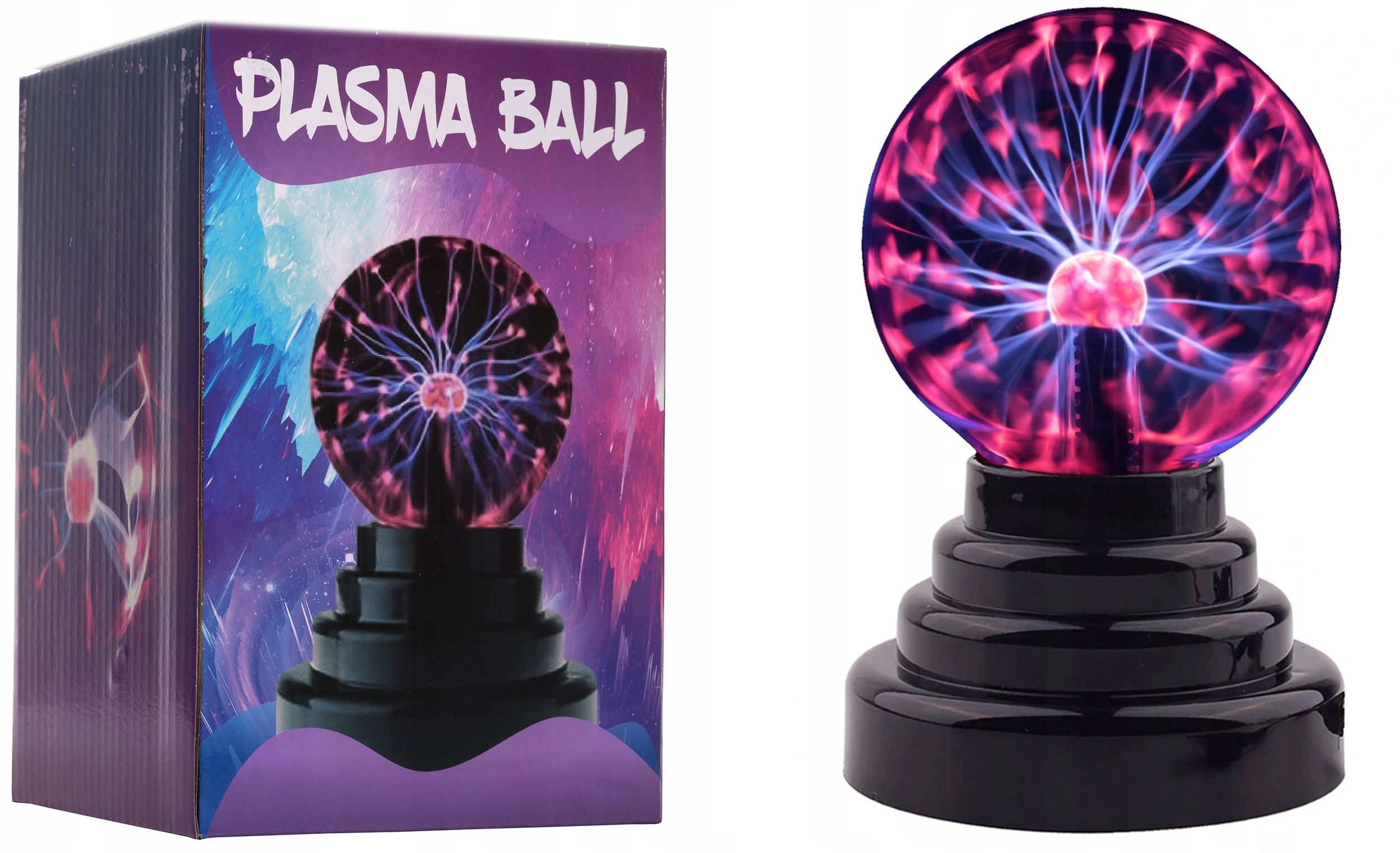 

Magiczna Kula Lampa Plazmowa Edukacyjna Usb 27cm