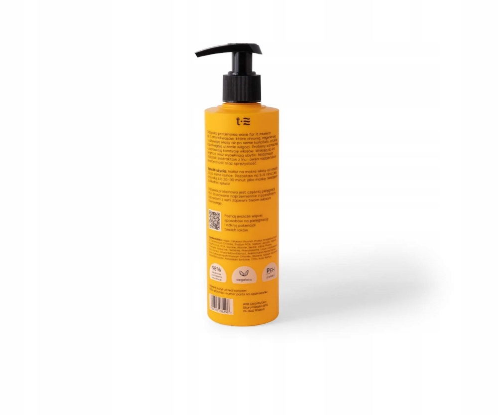 Twisty Wave proteinový kondicionér pro kudrnaté vlasy s rovnováhou Peh 280 ml