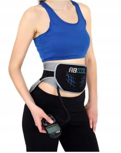 ABFLEX AB ELEKTROSTYMULATOR MIĘŚNI BRZUCHA TRENER Marka AB Flex