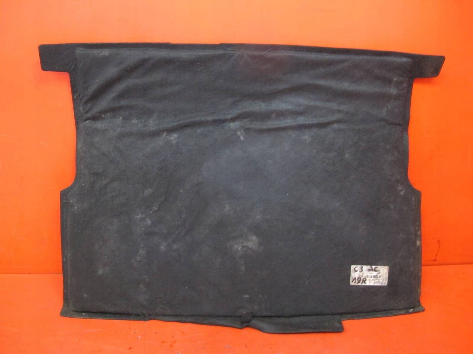 CITROEN C3 AIRCROSS 2R 17- mats floor boot rear part