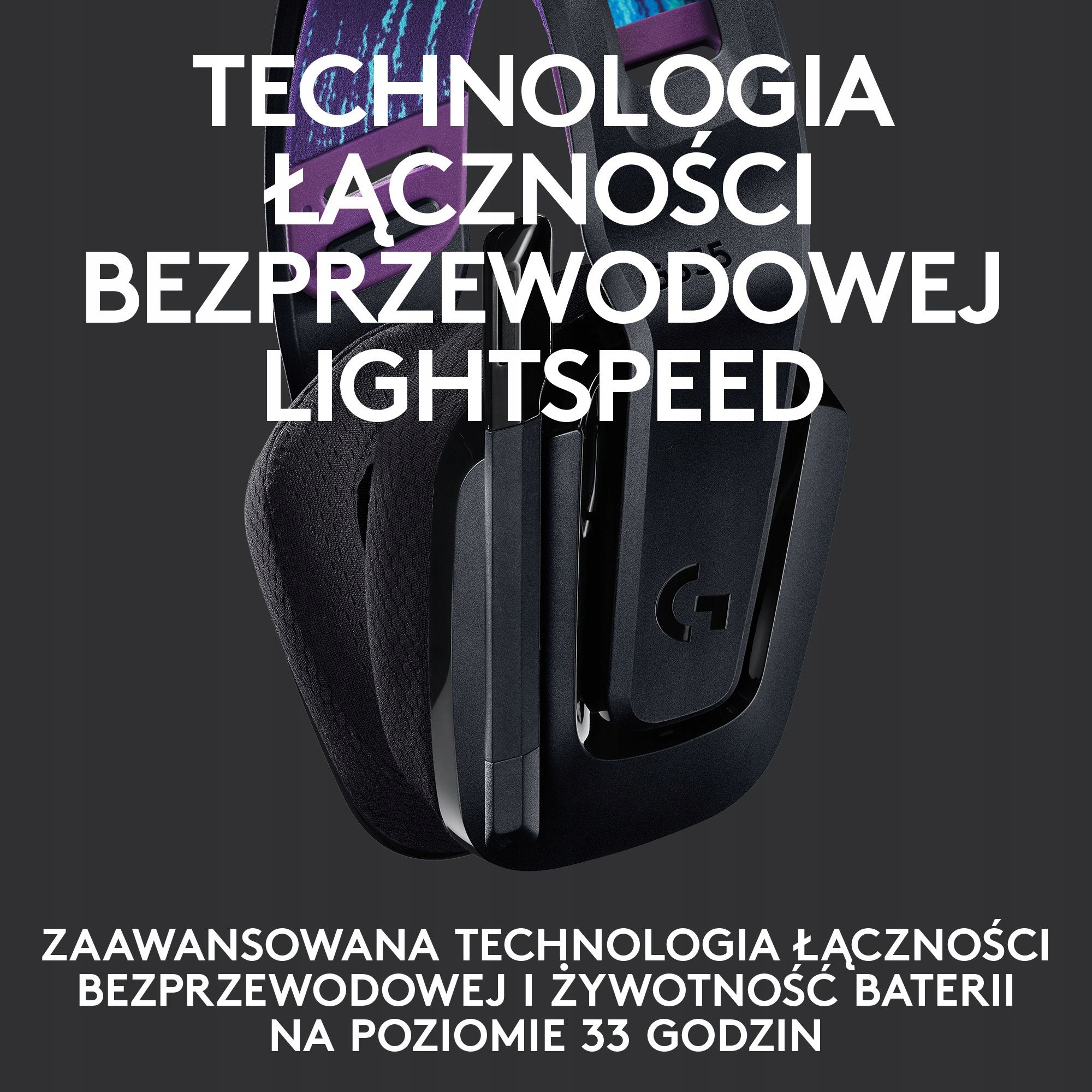 Słuchawki Logitech G535 Czarne (981000972) Marka Logitech