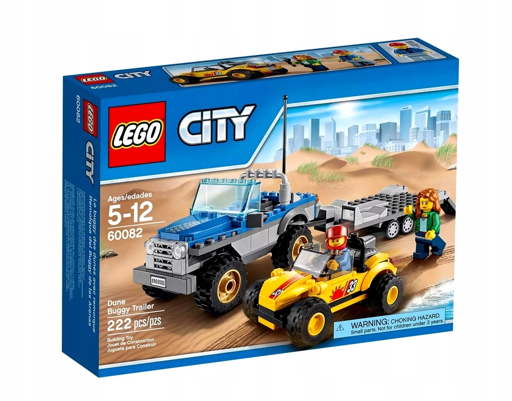 Lego City 60082 Malý terénní vůz s přívěsem
