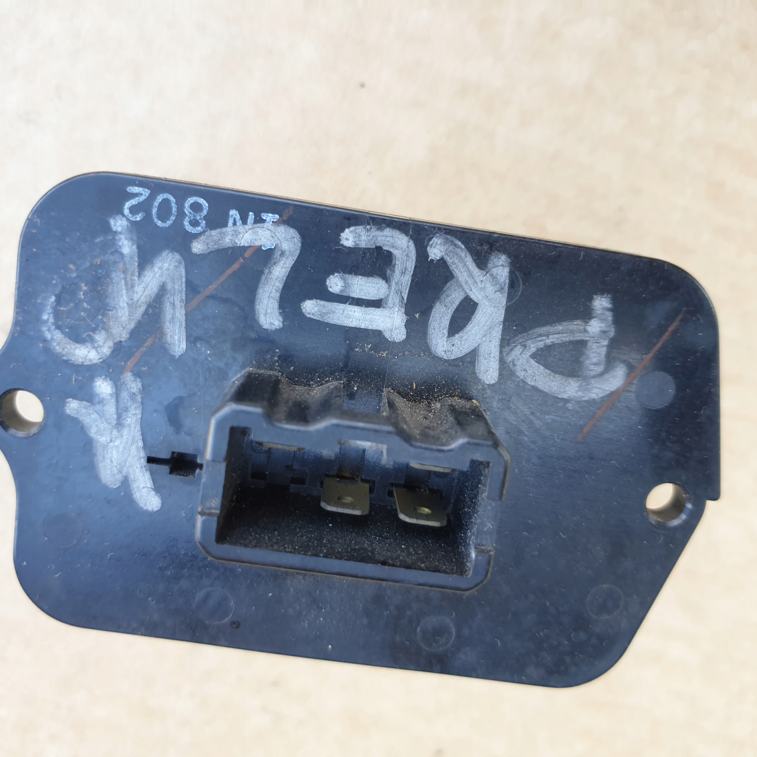 resistor, rheostat, regulator heater fan resistor HONDA PRELUDE