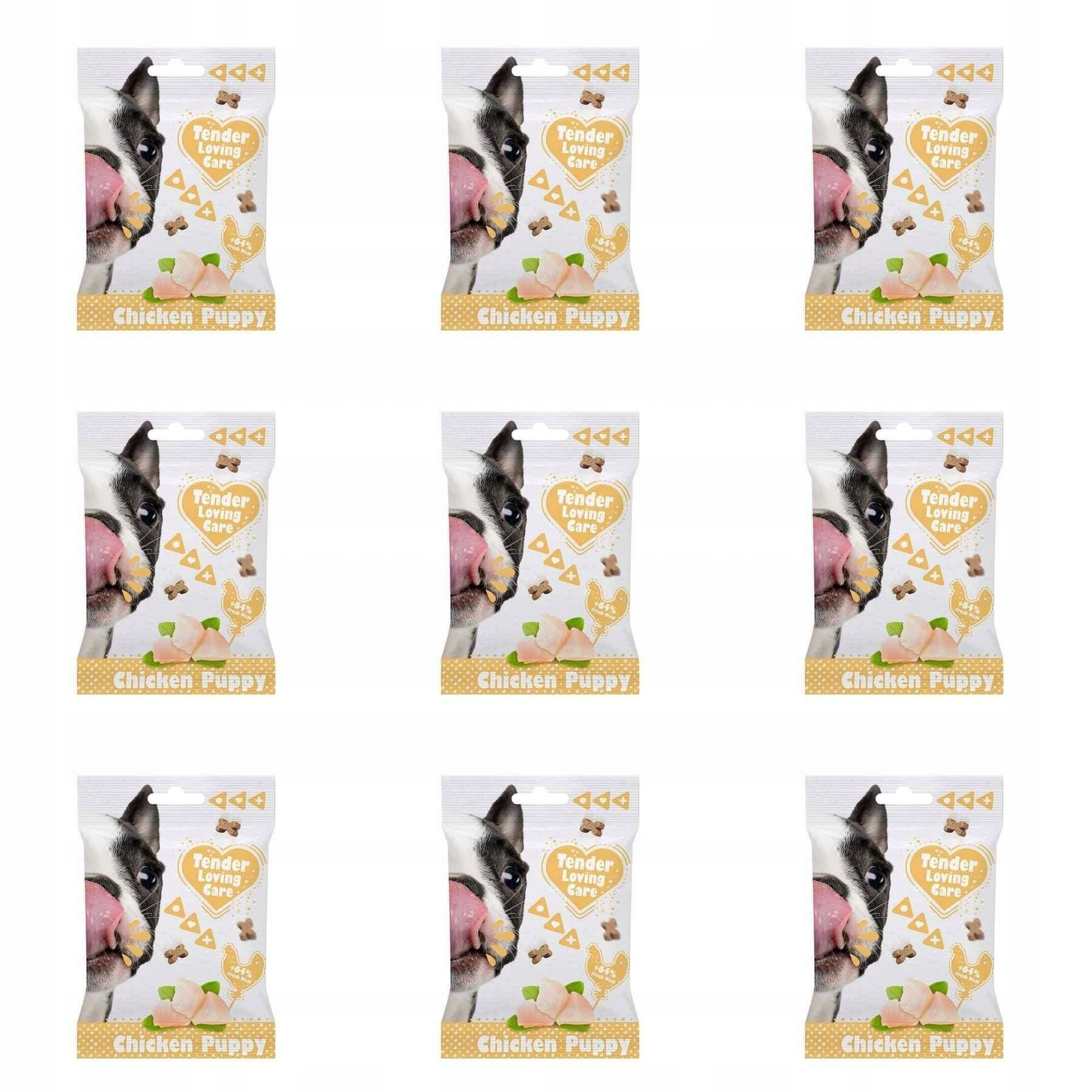 Levně Duvo+ Měkká Svačinka Kuřecí Štěňata 9x100g