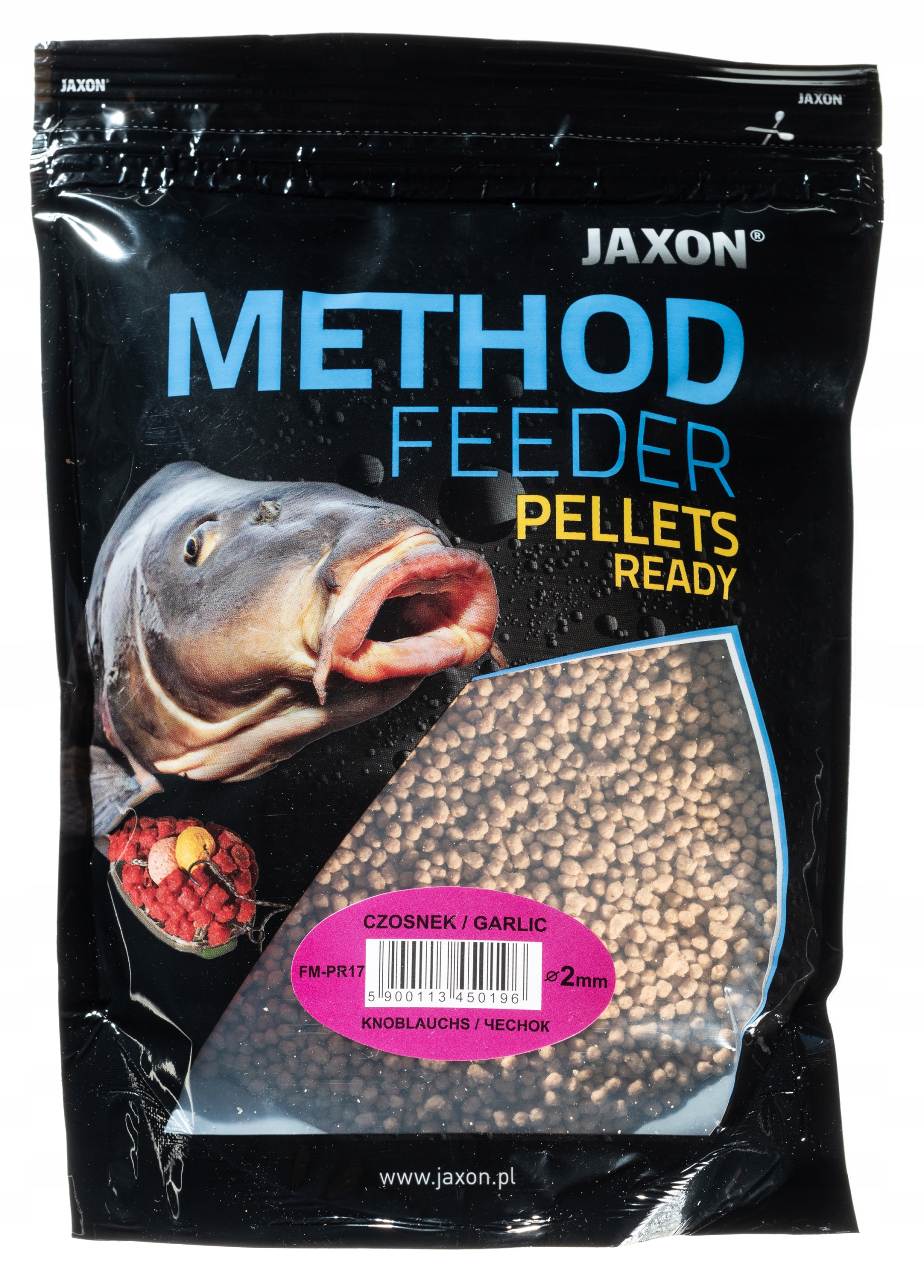 Czosnek 2mm PELLET READY GOTOWY METHOD FEEDER JAXON