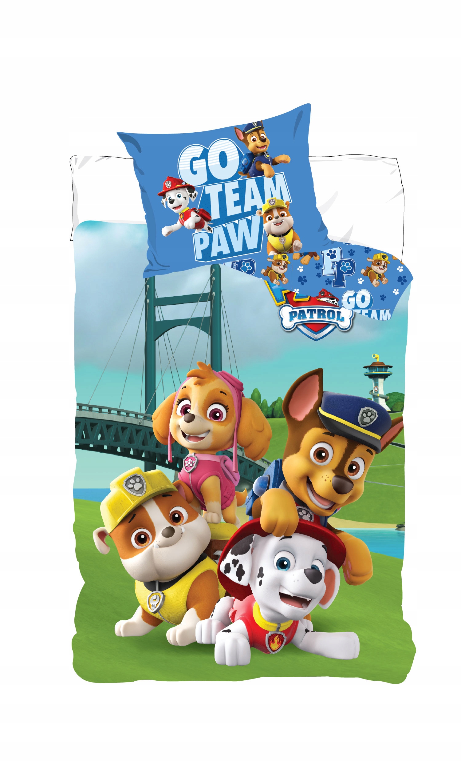 

Pościel Dziecięca 140x200 Psi Patrol Paw Pieski