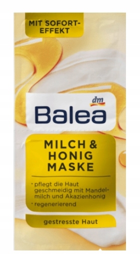 

Balea, Maseczka Mleko i Miód 16ml