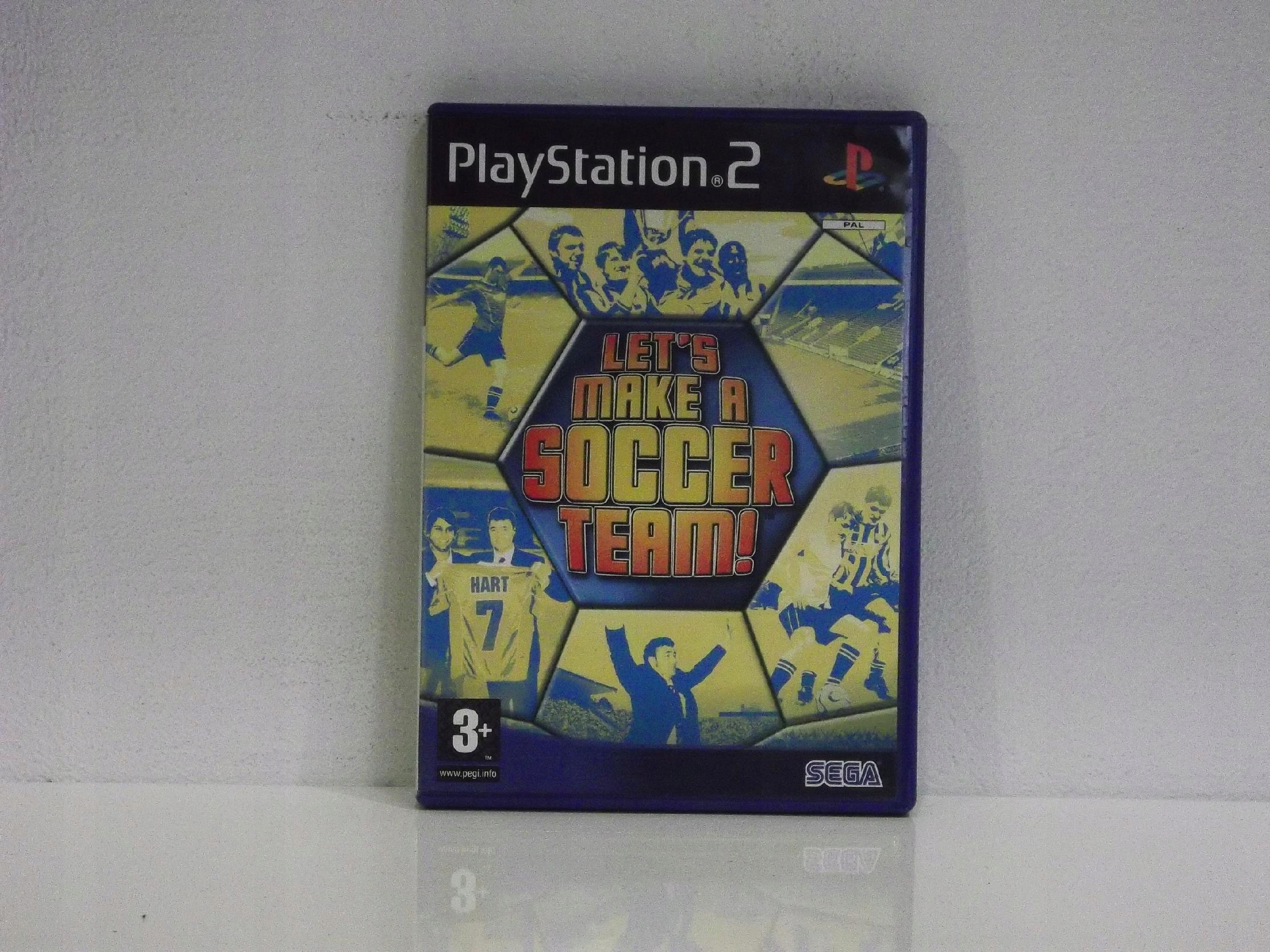 Gra Let's Make A Soccer Team! (PS2) Tytuł Let's Make A Soccer Team!