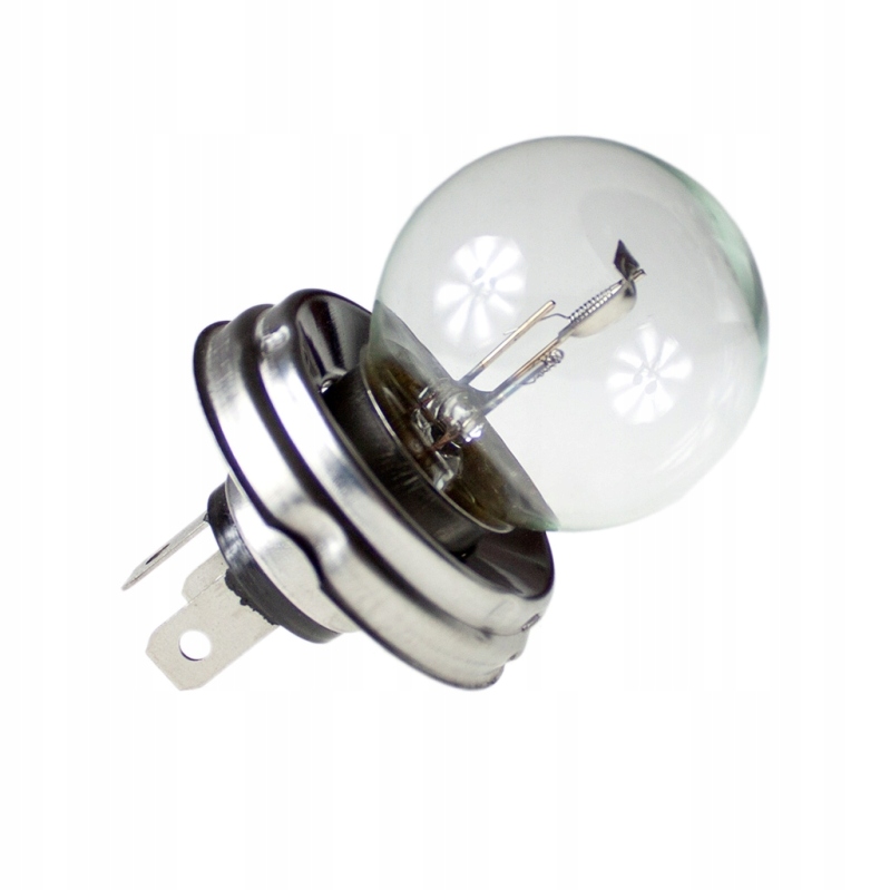 Żarówka R2 6V 45W/40W Bosma z kołnierzem - WSK125 WSK175 WFM125 MZ ES TS Stan opakowania oryginalne