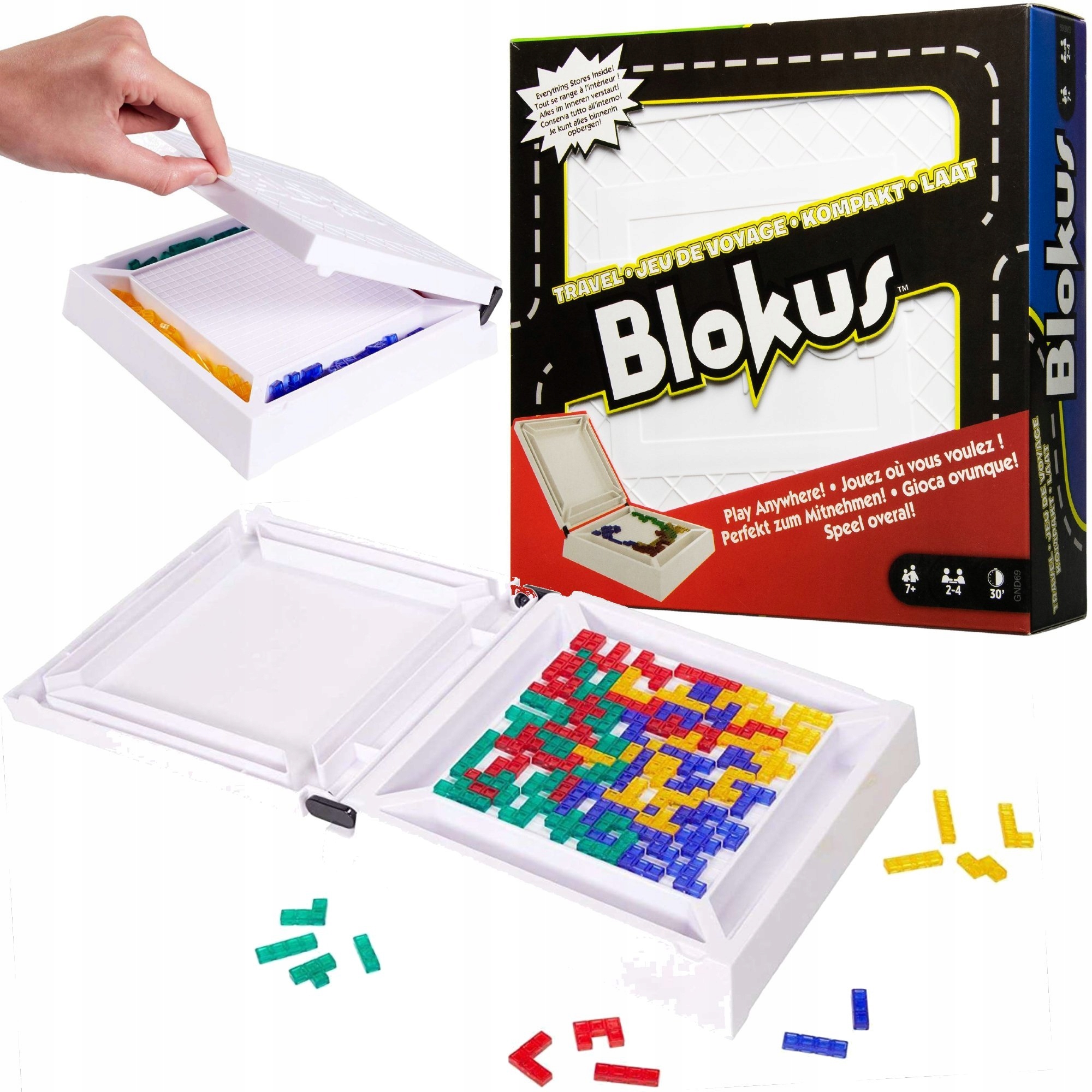

Mattel Gra Blokus Strategiczna Rodzinna Logiczna