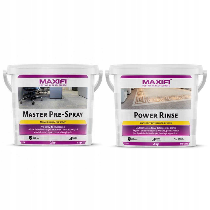 Zestaw Maxifi Master Pre-Spray + Power Rinse 2kg Producent Maxifi