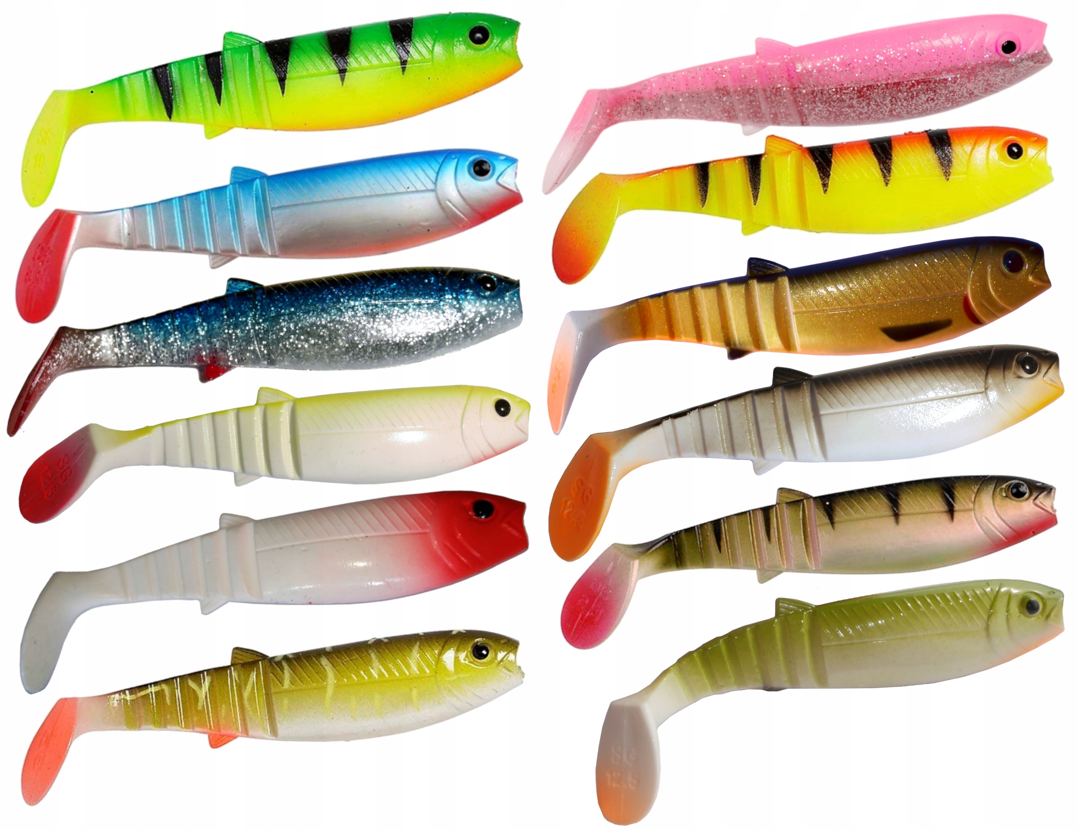 

gumy Cannibal Savage Gear zestaw 12,5cm 12SZT