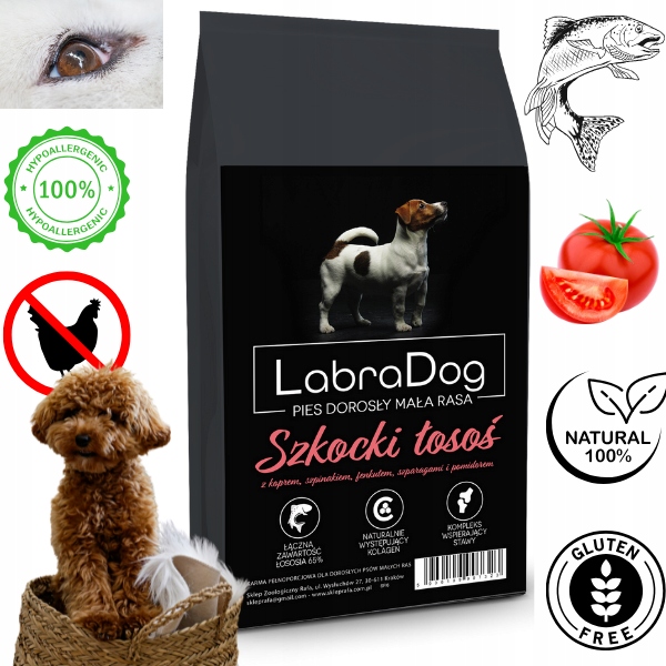 Levně LabraDog Superfood Premium Hypoalergenní losos pro Maltipo na alergie 2kg