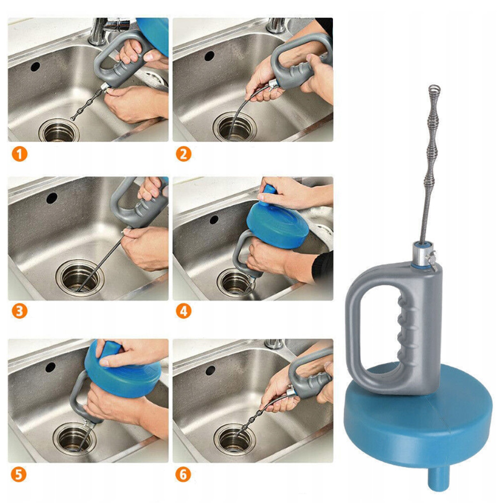 7M PRZETYKACZ WYCIOR DŁUGA SZCZOTKA DO CZYSZCZENIA ODPŁYWÓW ZLEWU UMYWALKI Postać zawieszka