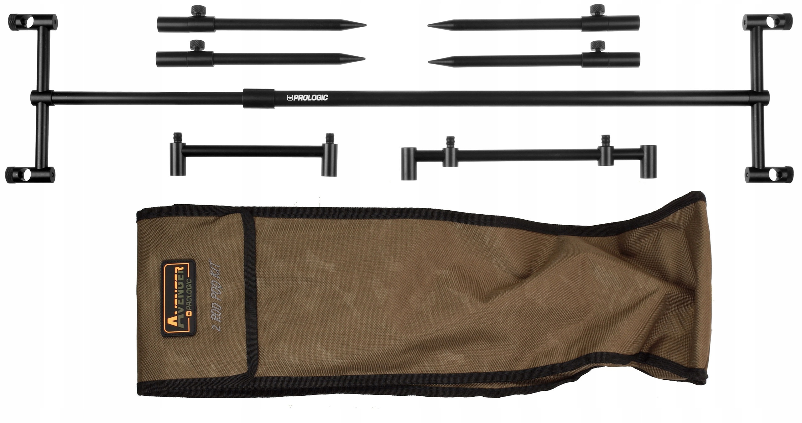 Prologic Stanowisko Karpiowe Rod Pod Avenger Pod Kit 2 Zestaw Podpórek 2w1