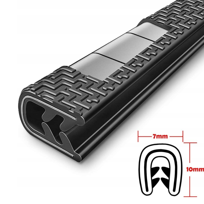 OSŁONA USZCZELKA KRAWĘDZI RANTU PROFIL ODBOJNIK DRZWI SAMOCHODU AUTA 5M EAN (GTIN) 6095440891817