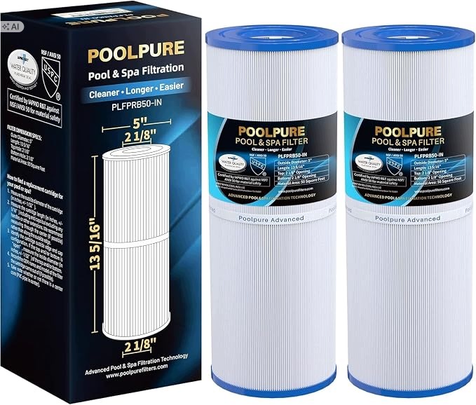 Filtry do vířivých van Poolpure 2X nahrazují náplň Unicel c4950