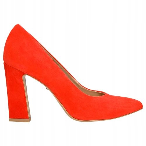 

Wojas Czółenka damskie skórzane czerwone r. 37