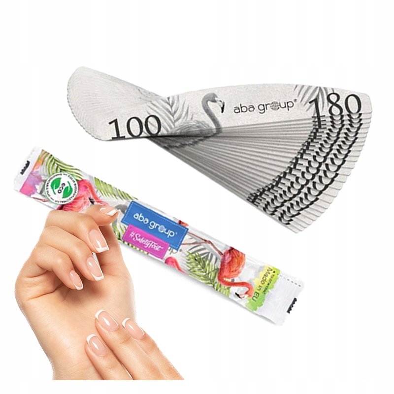100+25 Pilnik Do Paznokci 100/180 Aba Łódka