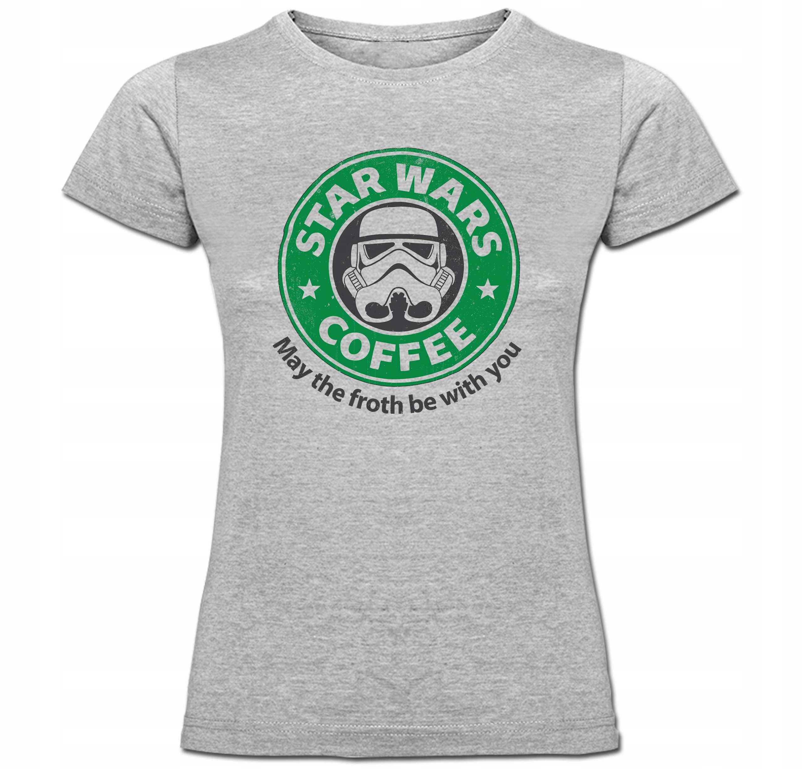 

Tshirt damski Star Wars Parodia Wojny Cafe S