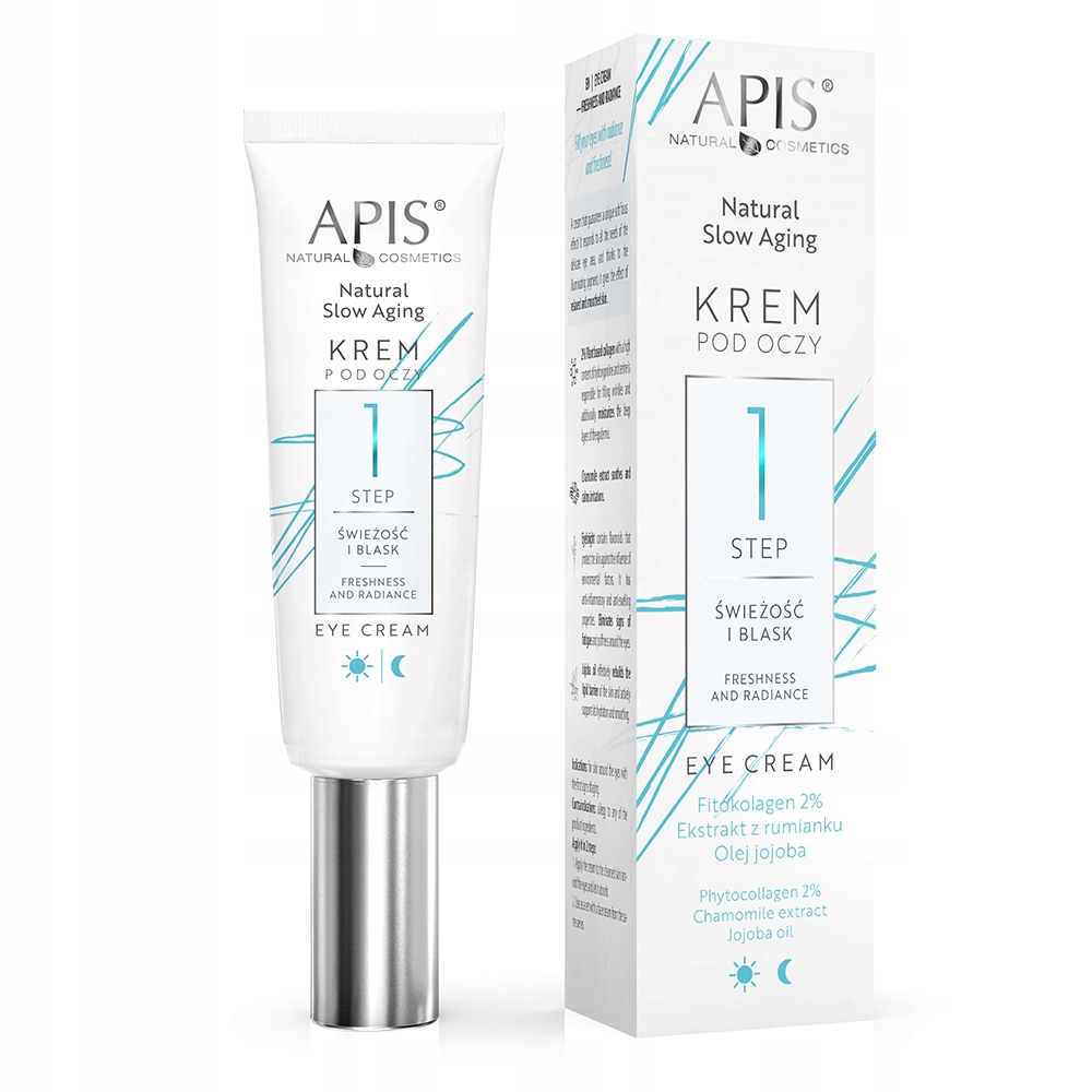 Apis Natural Slow Aging Krem pod oczy STEP 1 15ml
