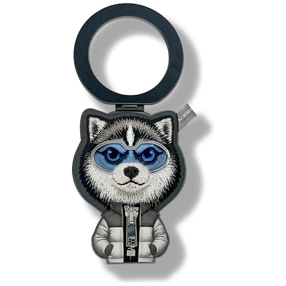 Magnetyczna zawieszka Nimmy Cool&Cute 2.0 Wolf czarny