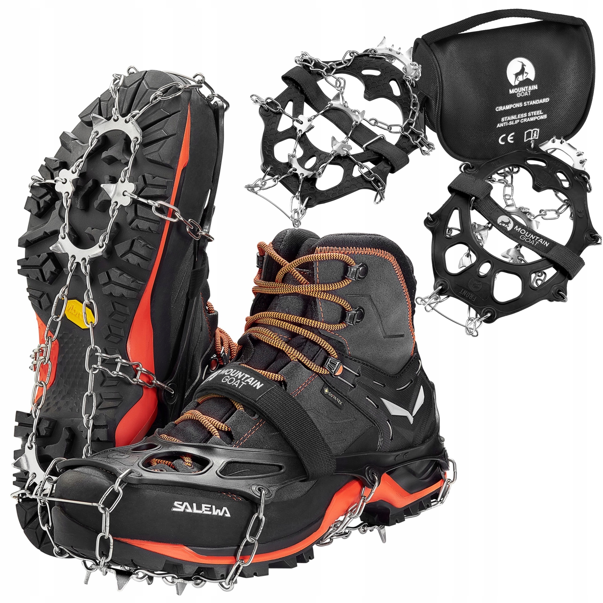 Mountain Goat raczki turystyczne 41-43 czarny