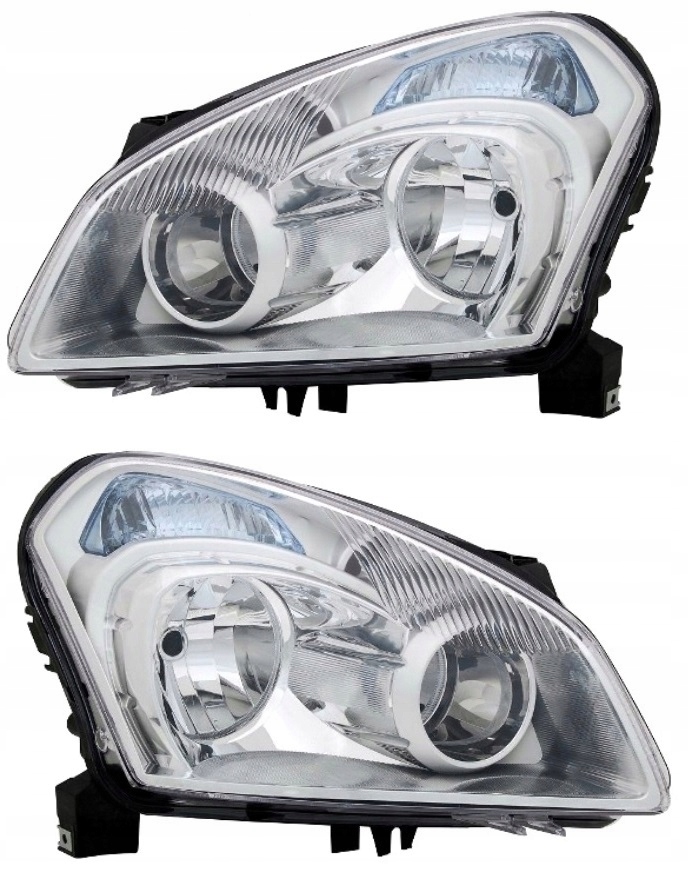 

Nissan Qashqai Reflektory Przednie Lewy+prawy Tyc