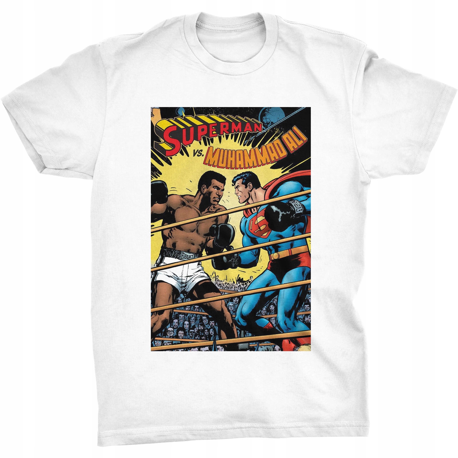 

Superman vs Muhammad Ali Koszulka Boks Sport