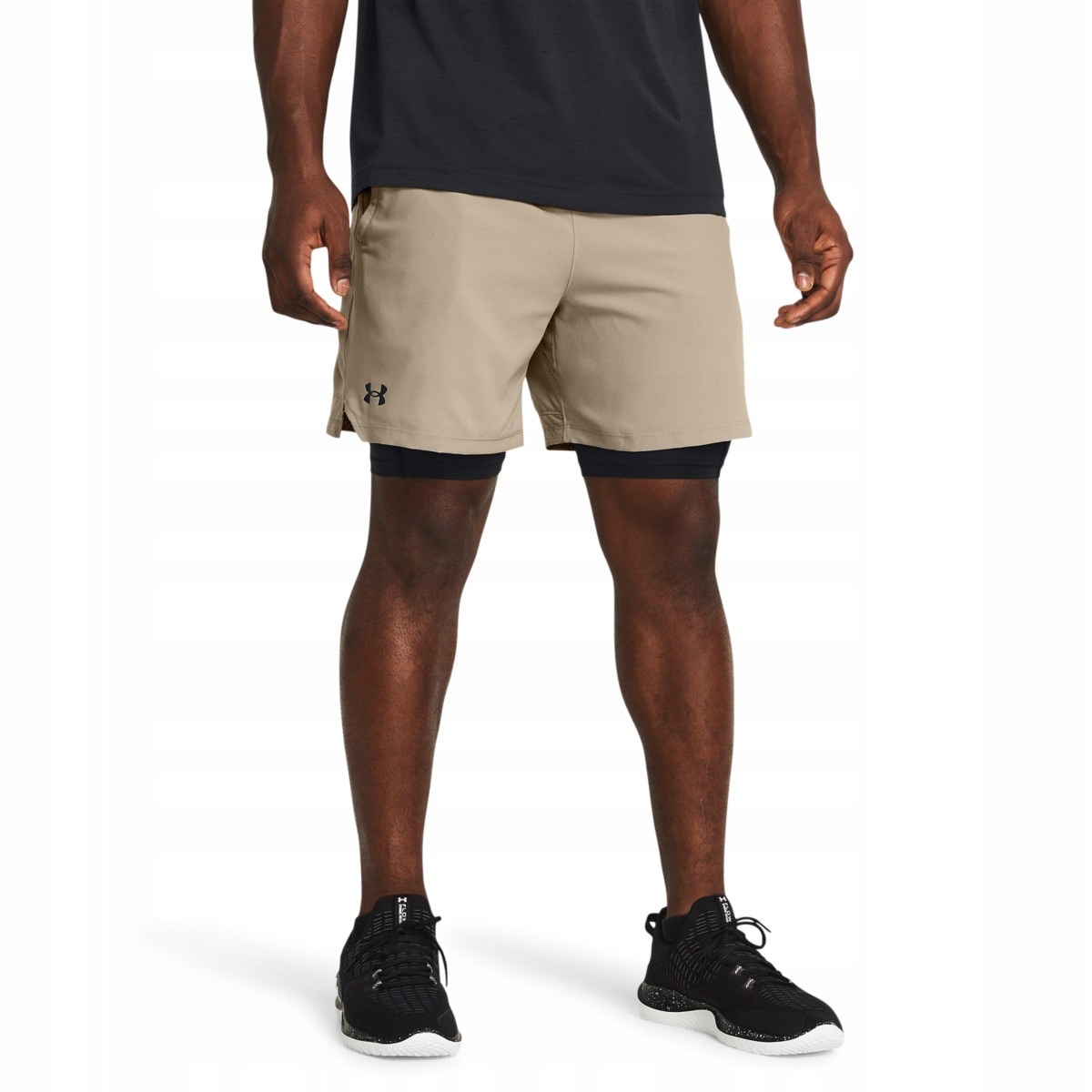 Under Armour Kraťasy Ua Vanish Woven 2in1 Sts-BRN hnědá