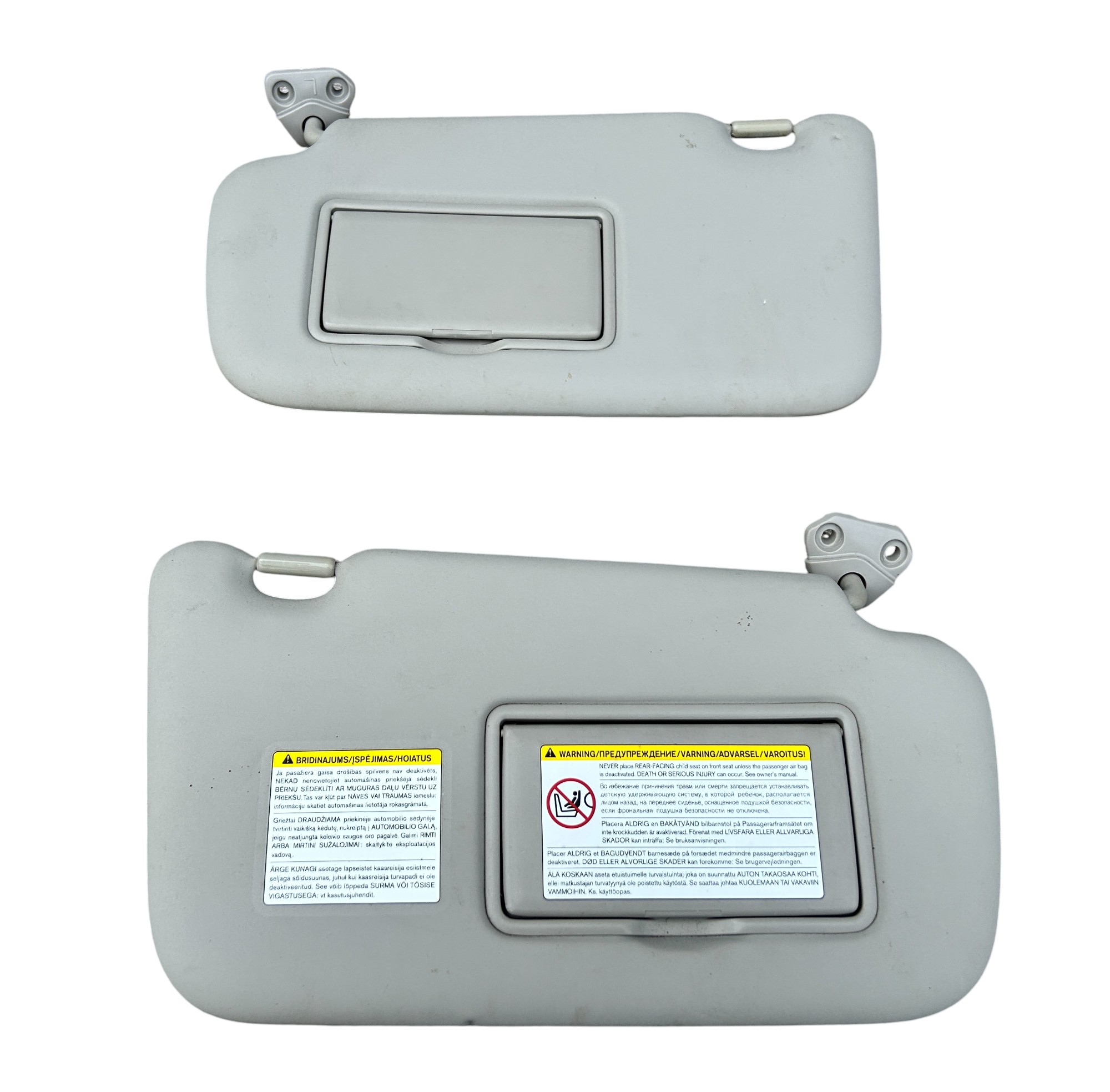 cover PRZECIWSLONECZNA left NISSAN LEAF and ZE0 10