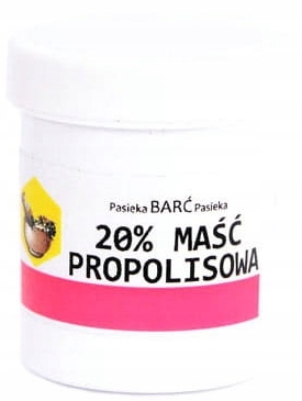 

Maść propolisowa 20% działanie Antybakteryjne 20g