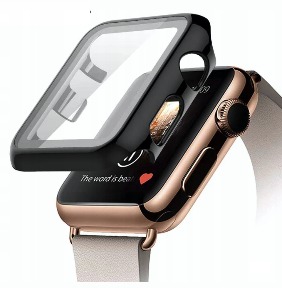 

Etui Apple Watch 1 2 3 38mm Case 2w1 Różne