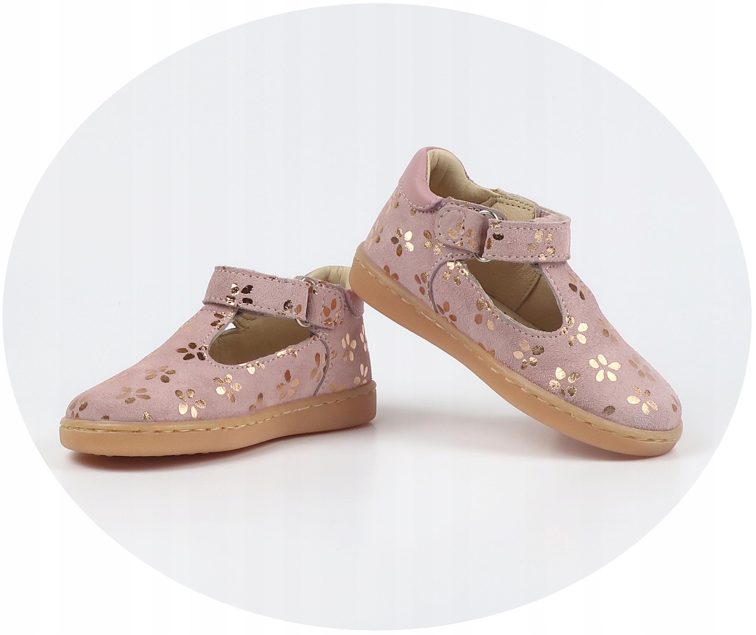 RENBUT POLSKIE PÓŁBUTY BALERINKI SKÓRZANE 25 Płeć dziewczynki