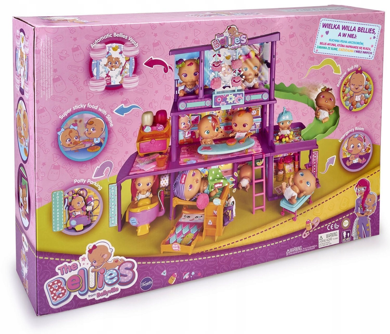 Epee Willa Bellies Rozkoszne Brzuszki Materiał plastik