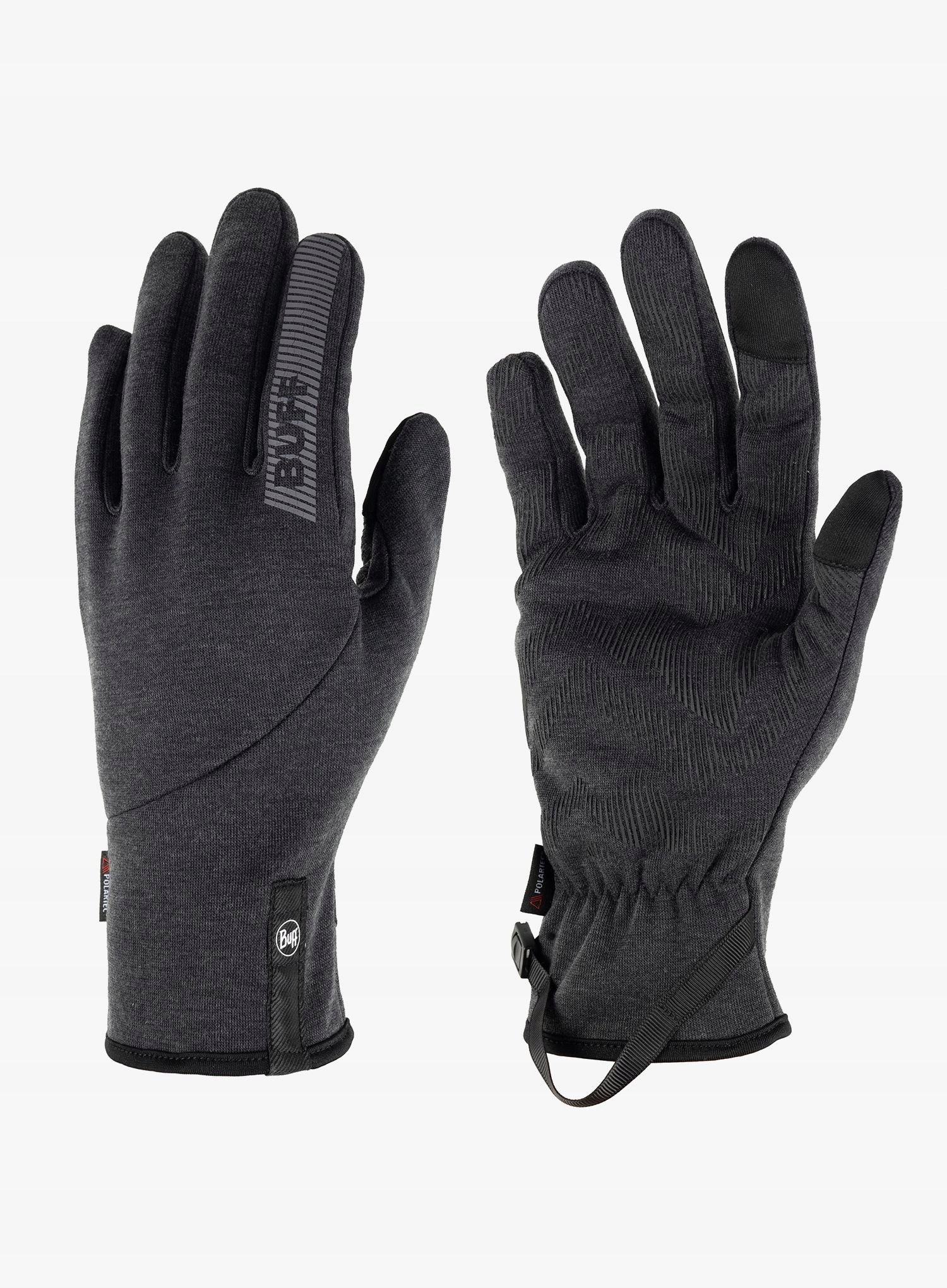 Rukavice Buff Tech Fleece Gloves černé S