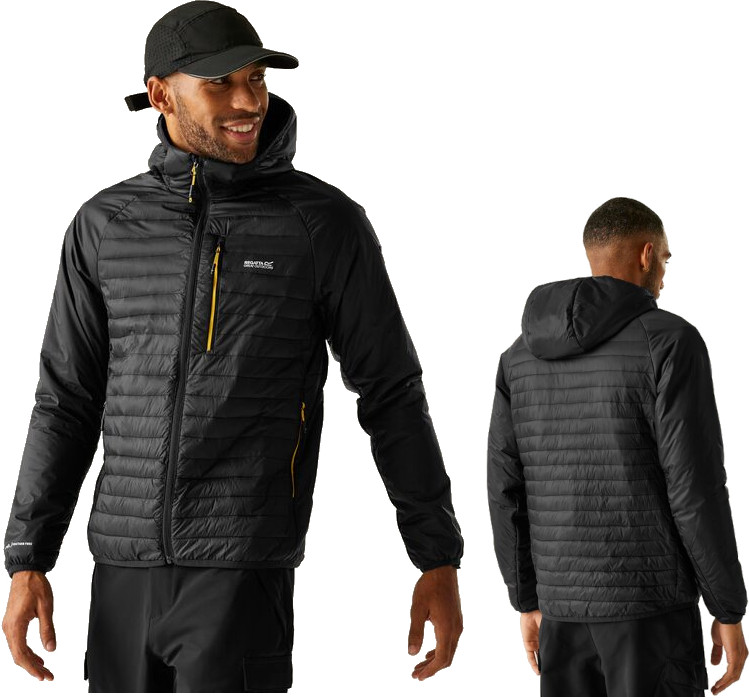 Męska kurtka przejściowa Regatta z kapturem RMN308 800 M