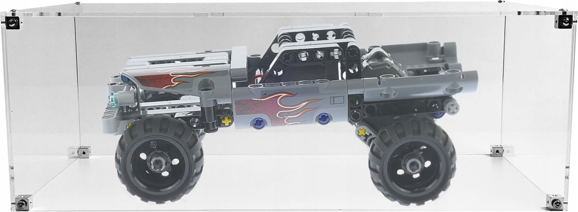 Vitrína Drewlandia pro stavebnici Lego 42090 Technic Monster truck padouchů