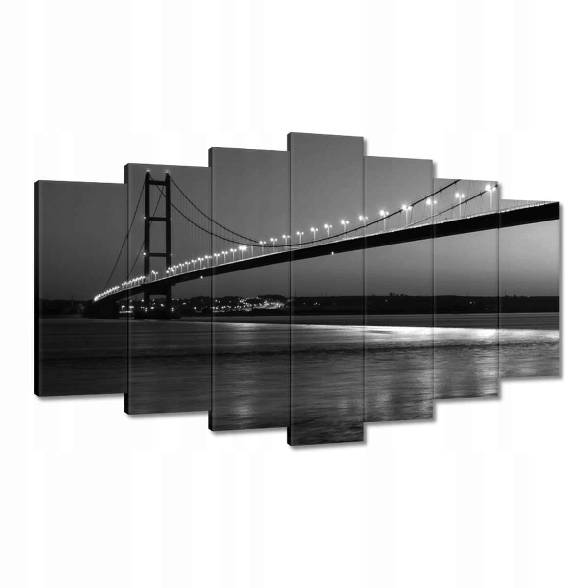 Obrazy 140x80 Noční fotografie mostu