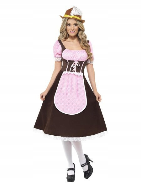 Kostým Bawarka Bawarki Bronzová Oktoberfest Festival Představení L