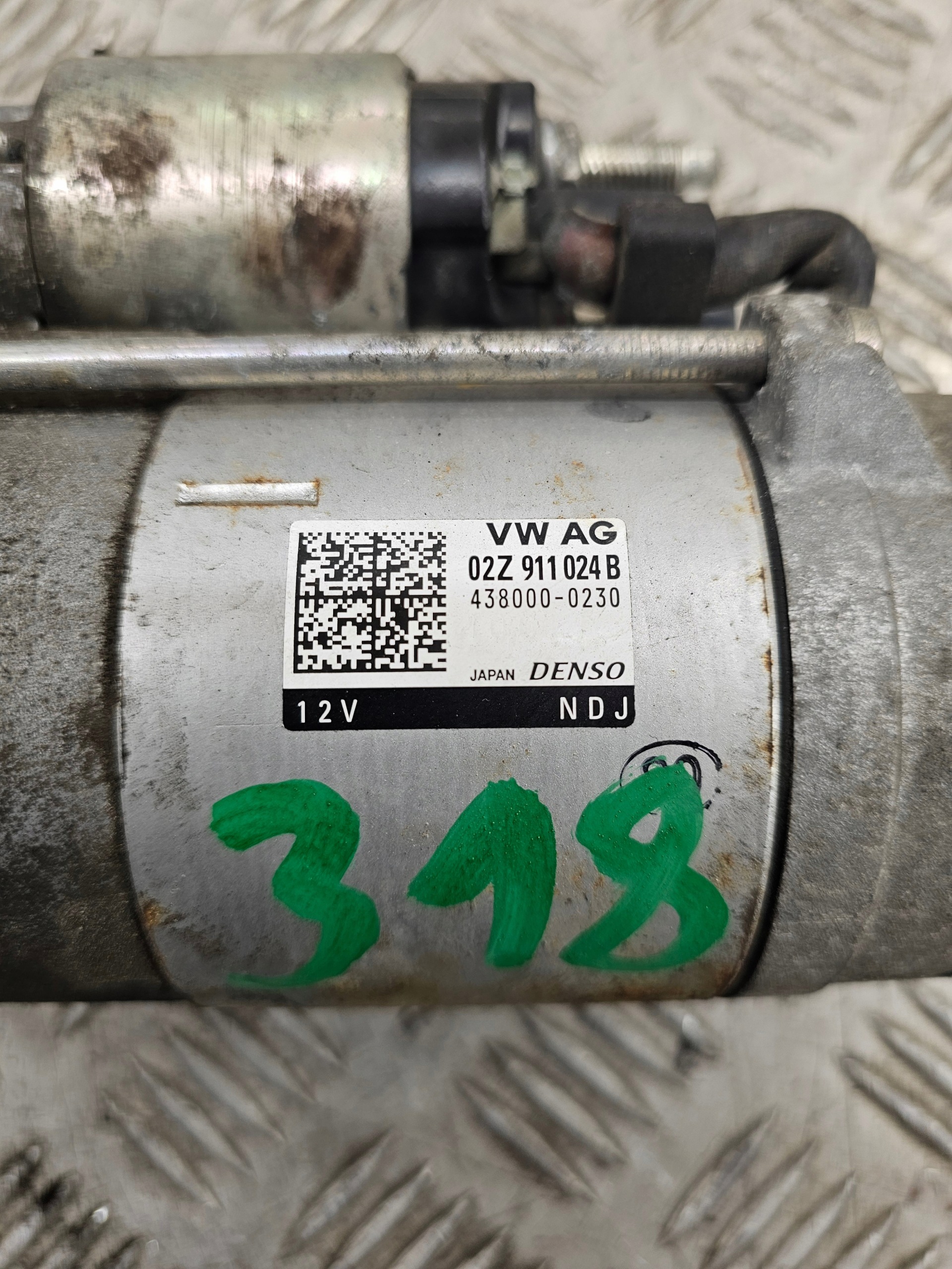 starter 02Z911024B SKODA OCTAVIA III