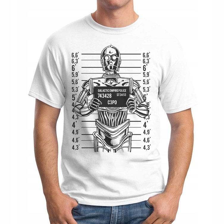 

Koszulka T-Shirt Gwiezdne Wojny Droid XL