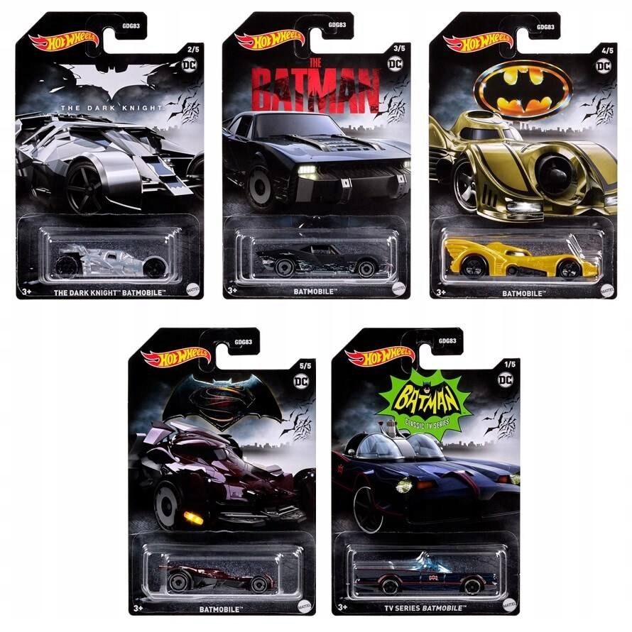 HOT WHEELS BATMAN TV SERII BATMOBILE HLK44