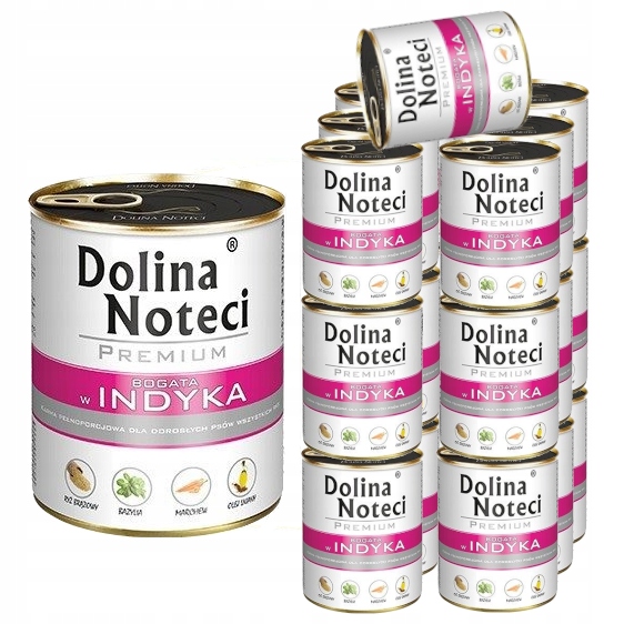 Levně Dolina Noteci Premium Krůta Krmivo Psy 20x800G